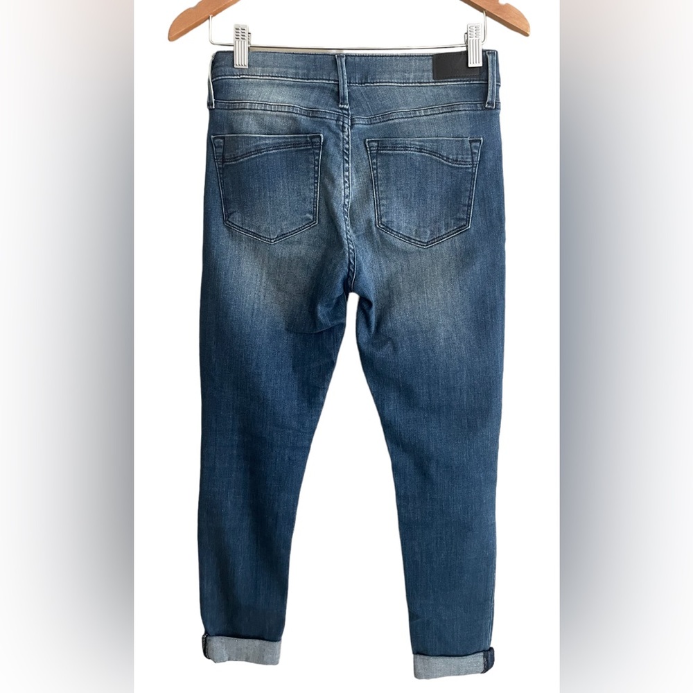 Express: Mid Rise Blue Denim Jeans - Picture 6 of 16